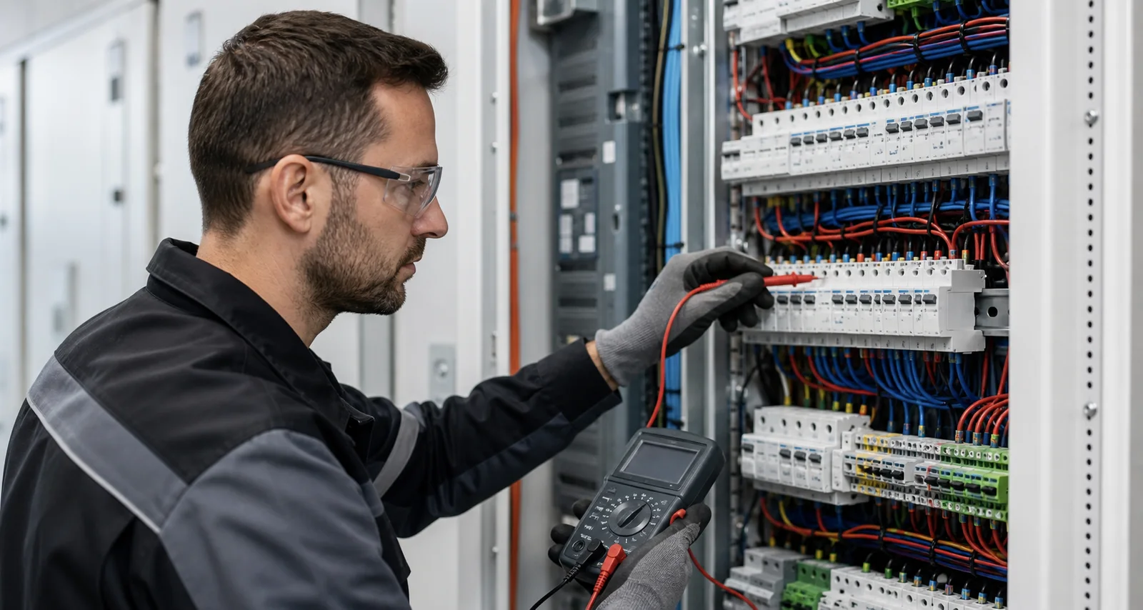 Fachgerechte Prüfung einer elektrischen Anlage mit einem Messgerät